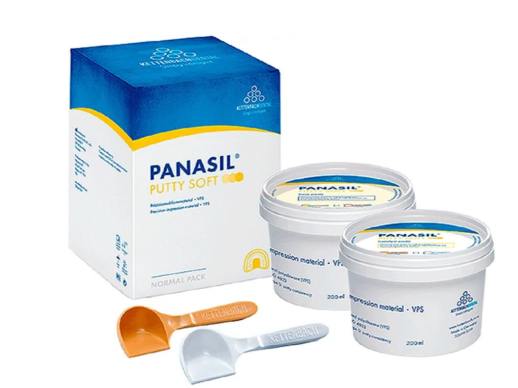 SILICONA POR ADICION PANASIL PUTTY SOFT KETENBACH 2 POR 200 ML