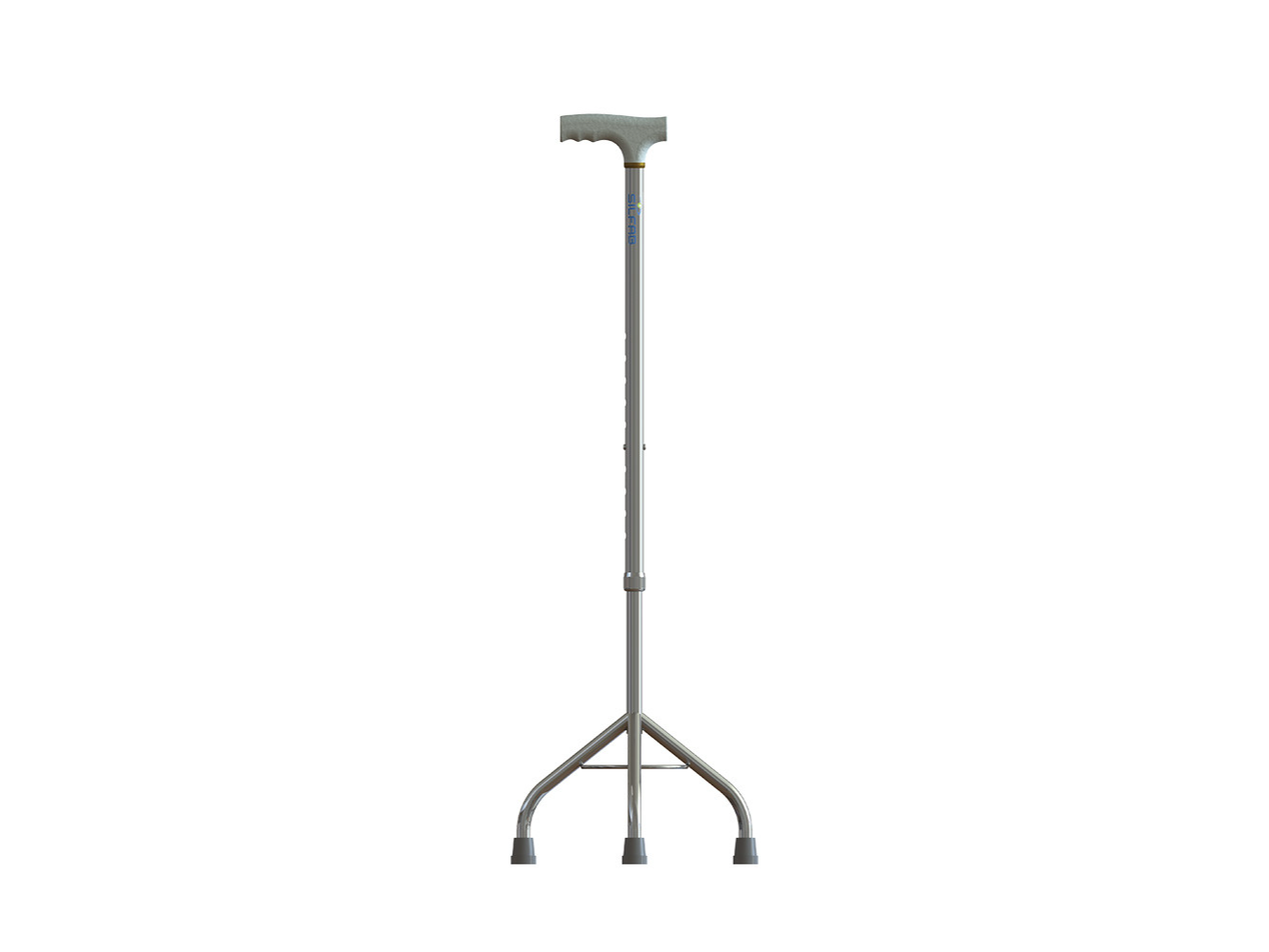 BASTON TRIPODE DE ALUMINO REGULABLE 75CM- 95CM