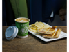 LATTE O AMERICANO + TOSATDO CON PAPAS