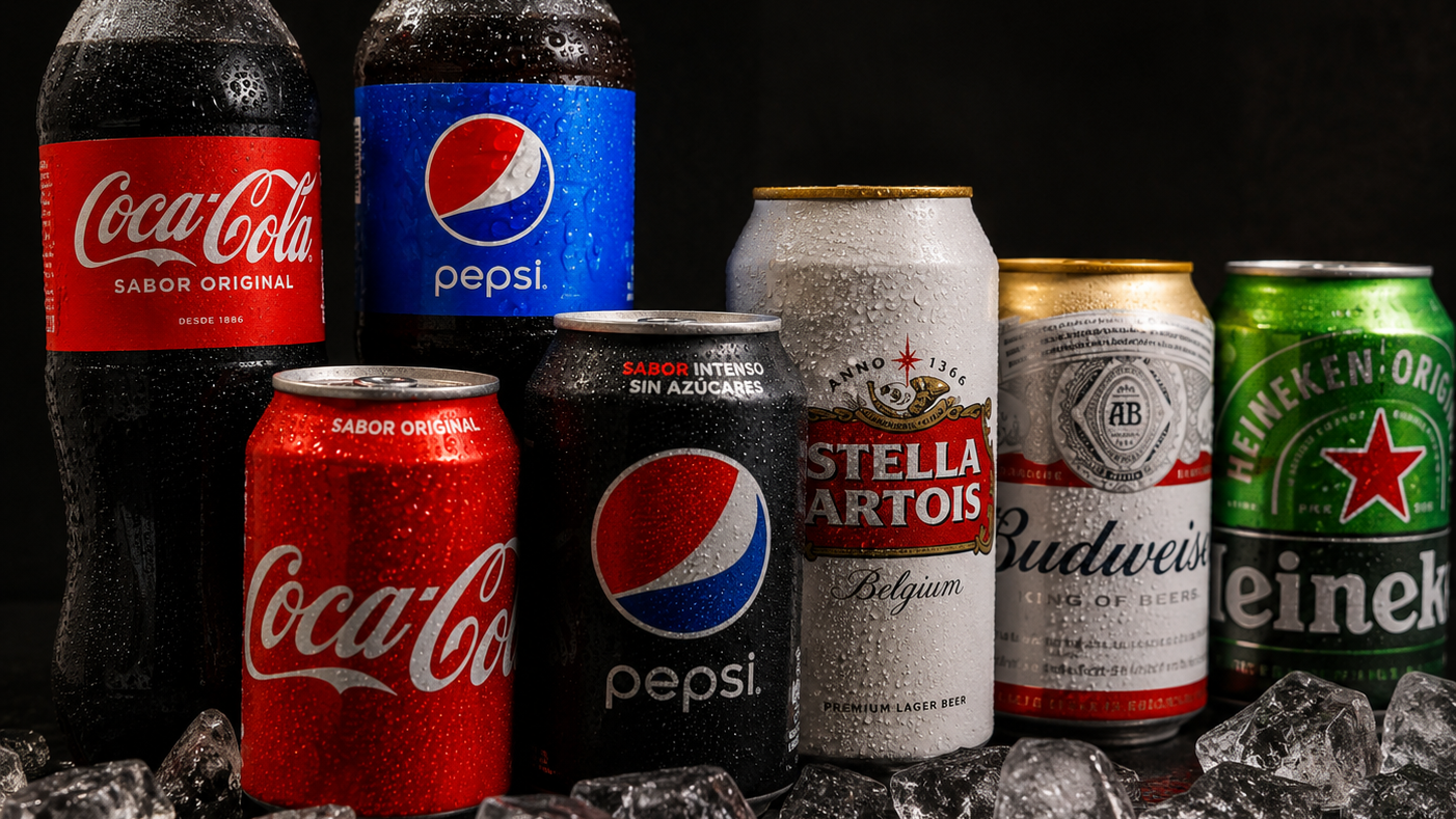 🥤 BEBIDAS. Para apagar el fuego o potenciarlo.