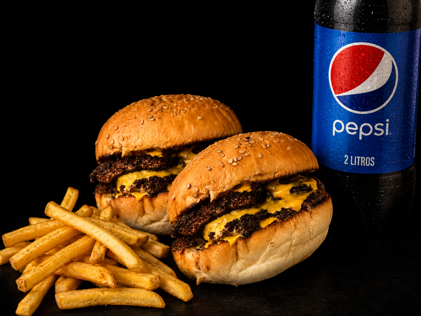 🍔 COMBO ORIGINAL DOBLE + PEPSI 1.5L