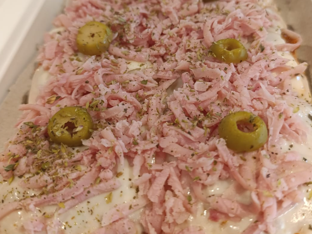 Muzza/Jamón/Aceitunas