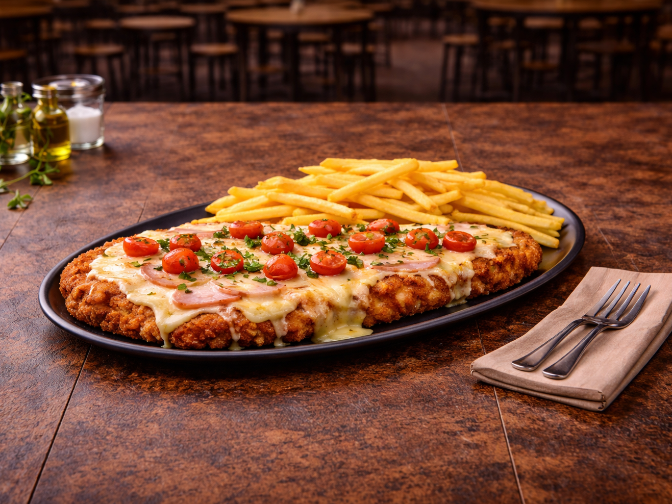 Milanesa Napolitana