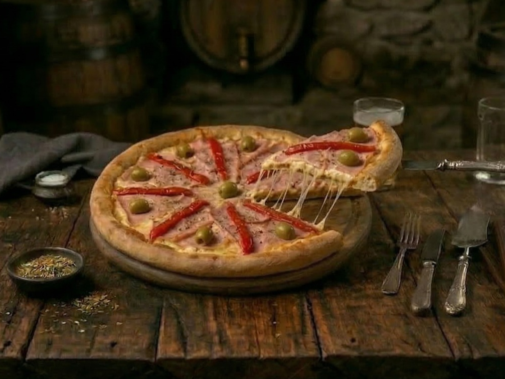 Especial Jamón y Morrones