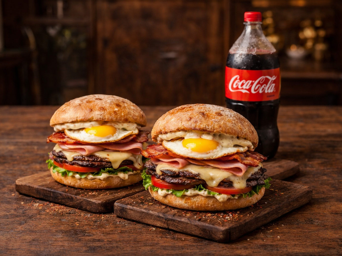 Lomitos del Barrio + Coca