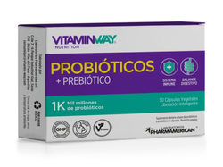 Probioticos + Prebiotico Vitaminway