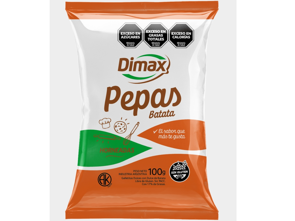 Pepas de batata dimax