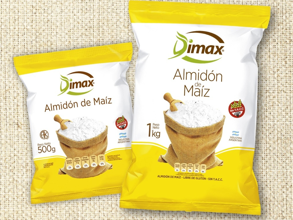 Almidon de maiz Sin Tacc Dimax