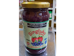 Mermelada Sin gluko Frutos rojos con Stevia