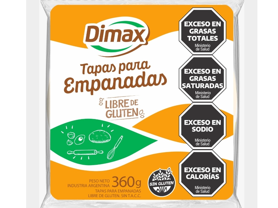 Tapa de empanadas dimax
