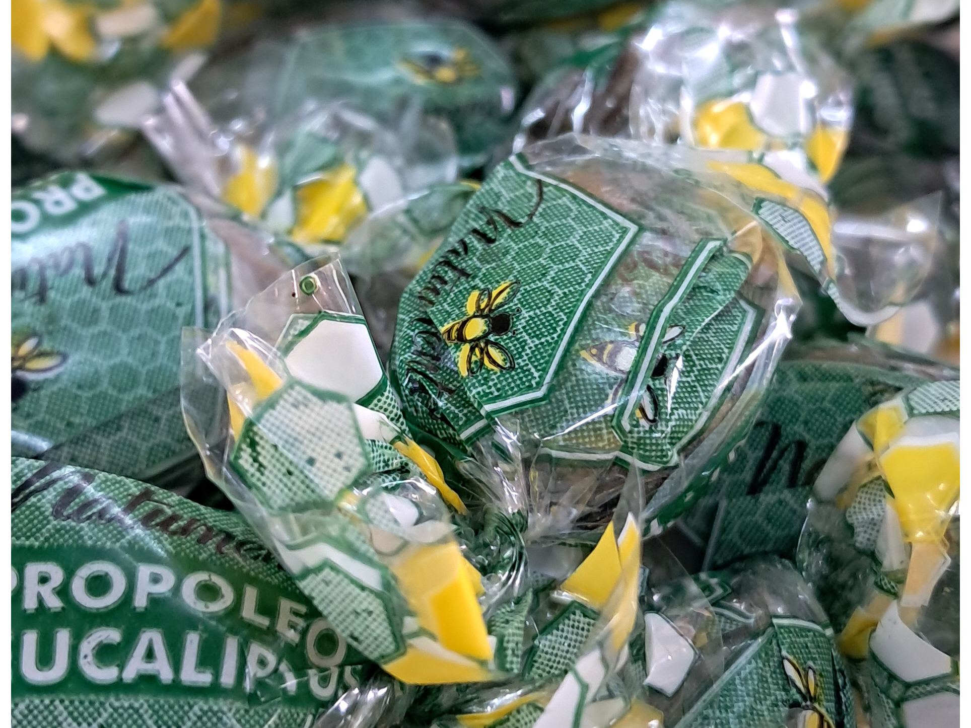 Caramelo de propóleo por unidad