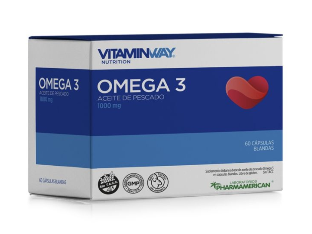 Omega 3 aceite de pescado Vitaminway