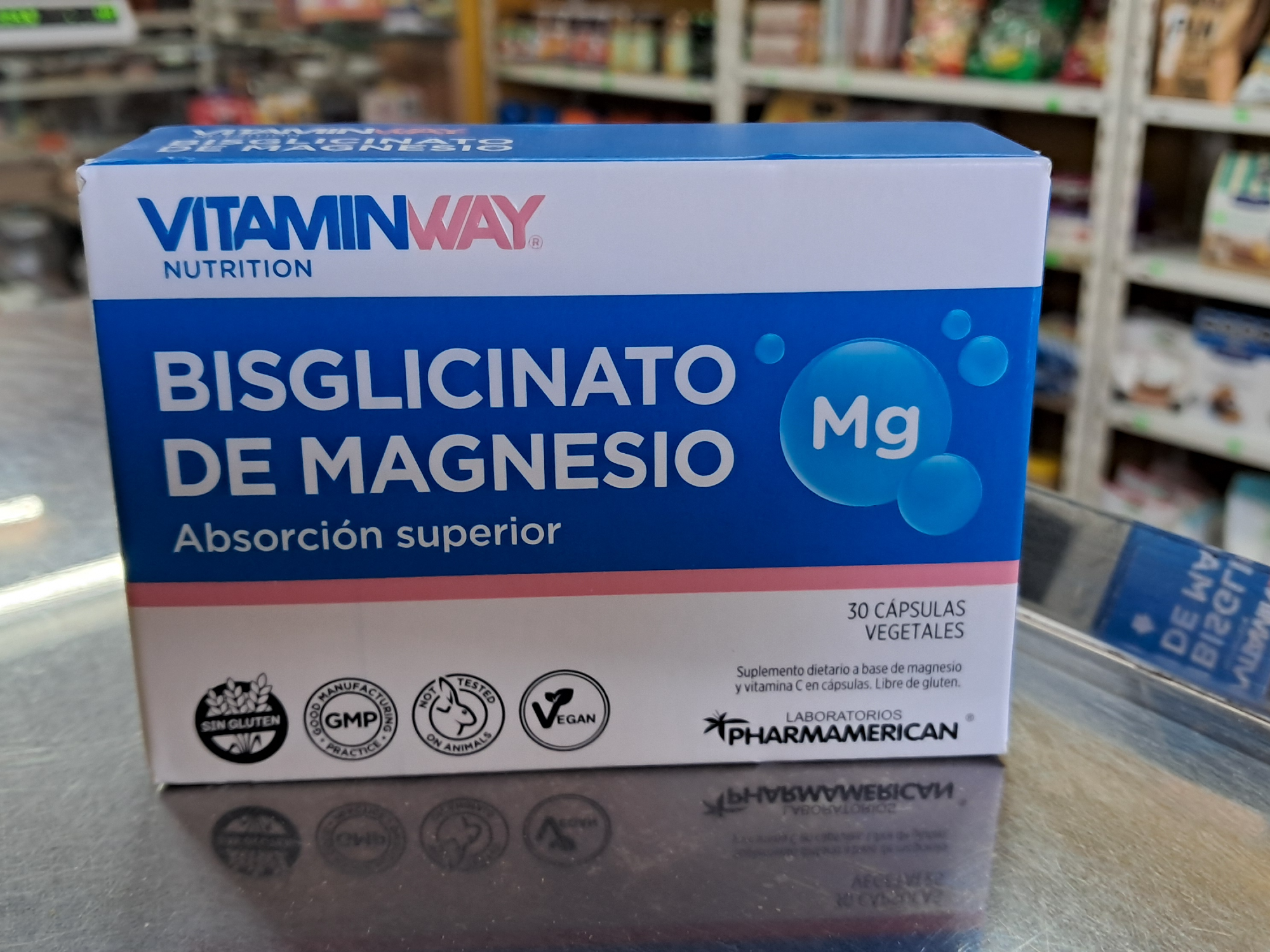 Bisglicinato de magnesio Vitaminway