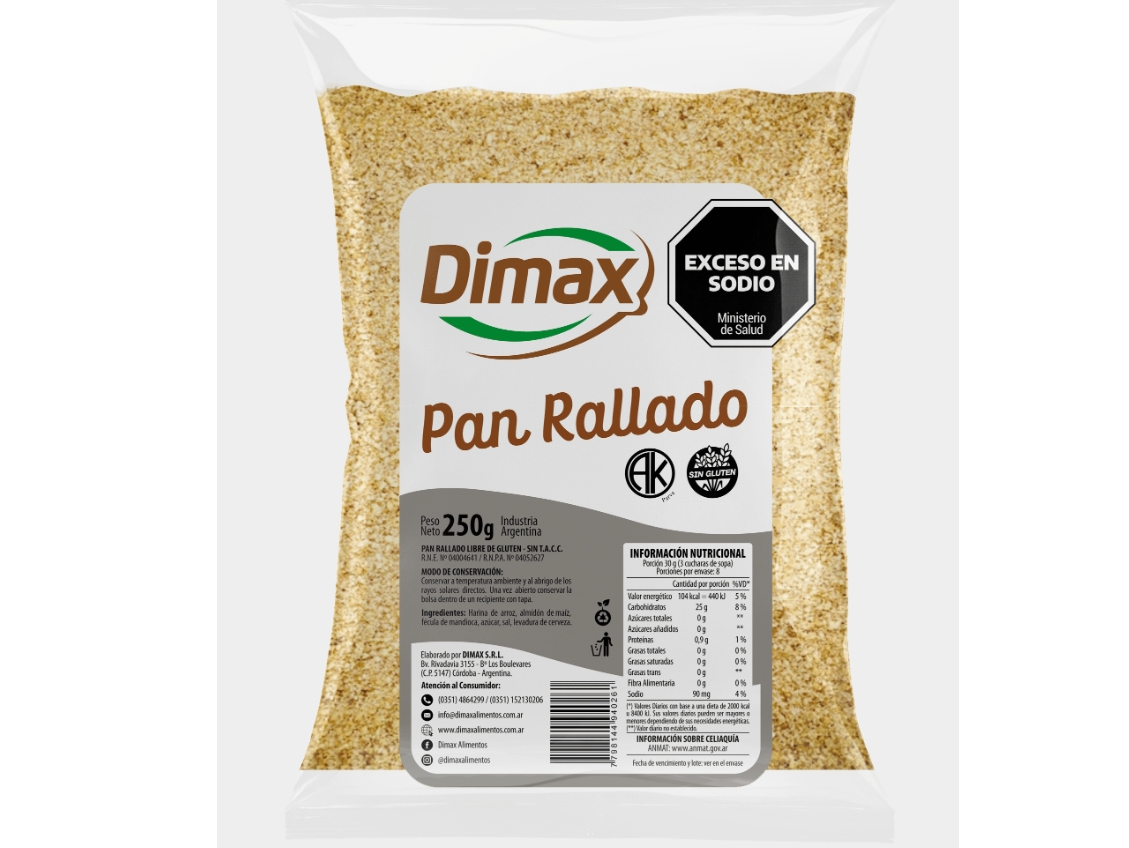 Pan rallado dimax
