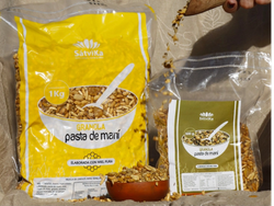 Granola con pasta de mani