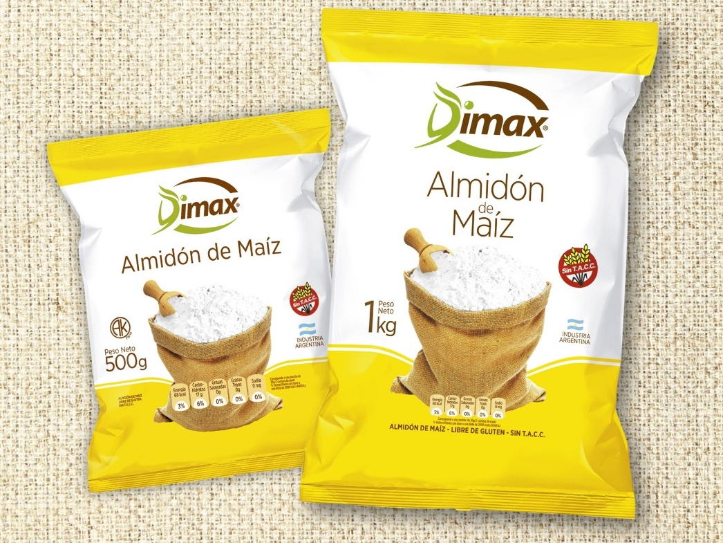 Almidon de maiz dimax