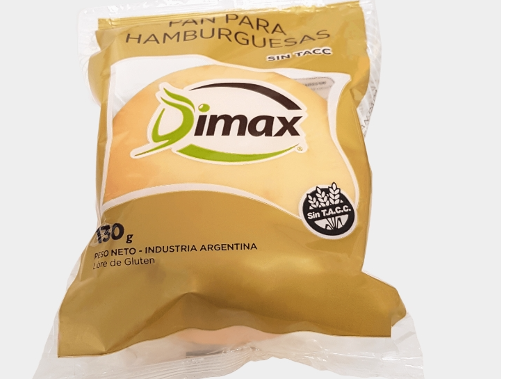 Pan de hamburguesa dimax