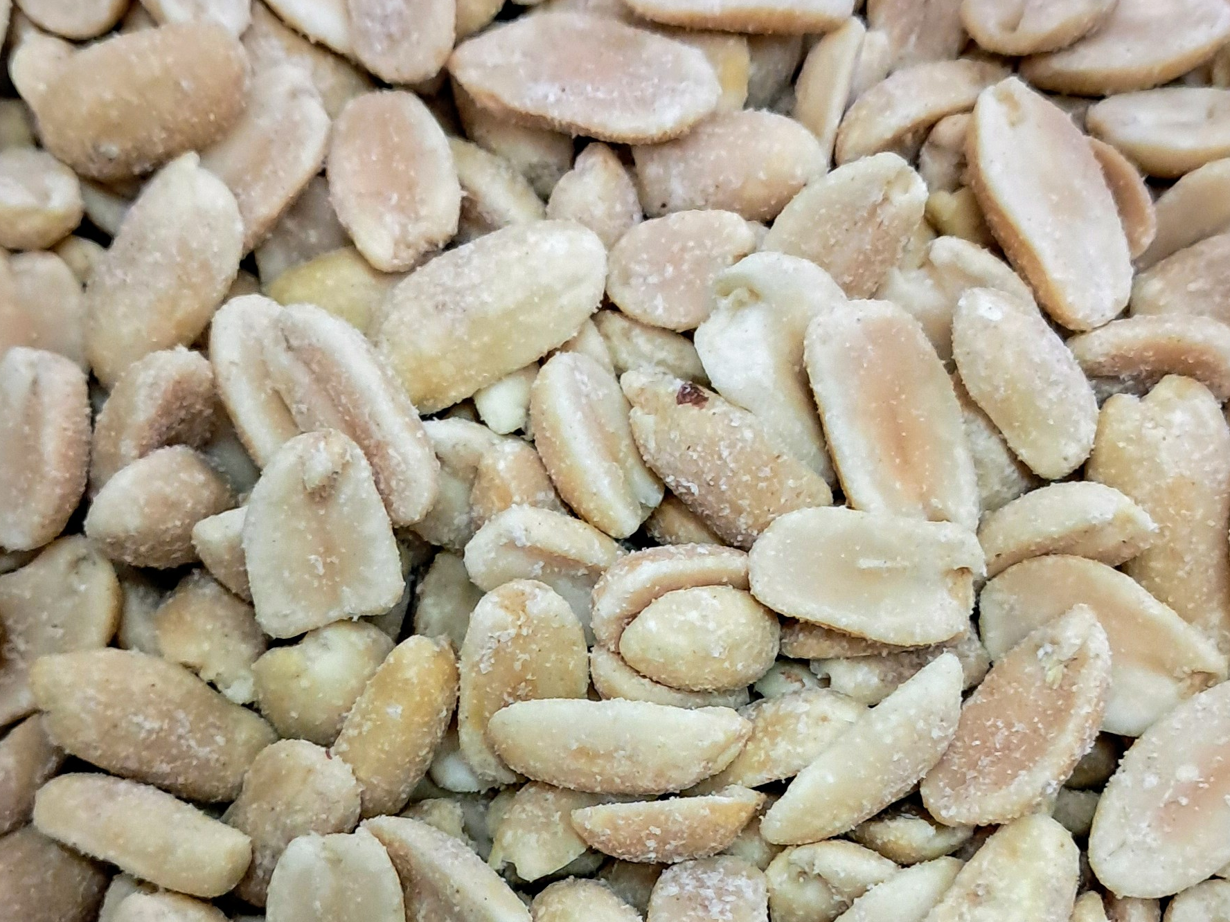 Mani repelado tostado Con sal