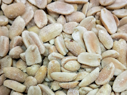 Mani repelado tostado Con sal