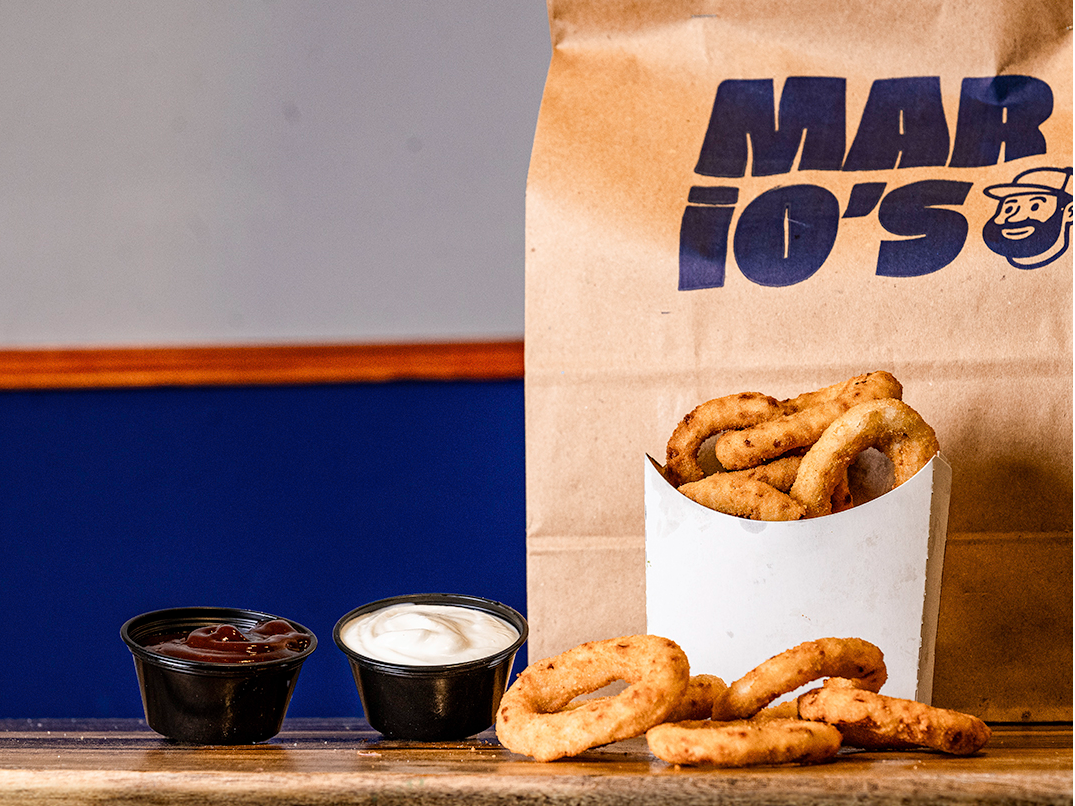 PORCION DE AROS DE CEBOLLA