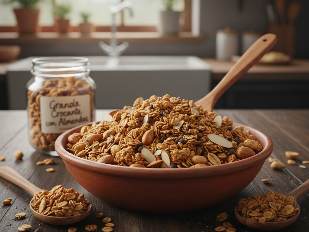 Granola Horneada con Almendras 1kg