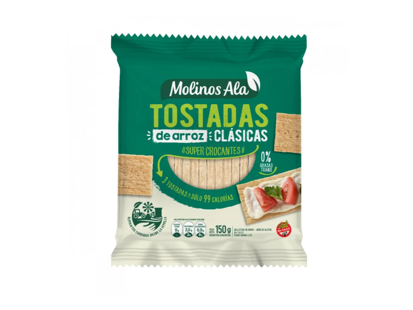 Tostadas de Arroz Molinos Ala