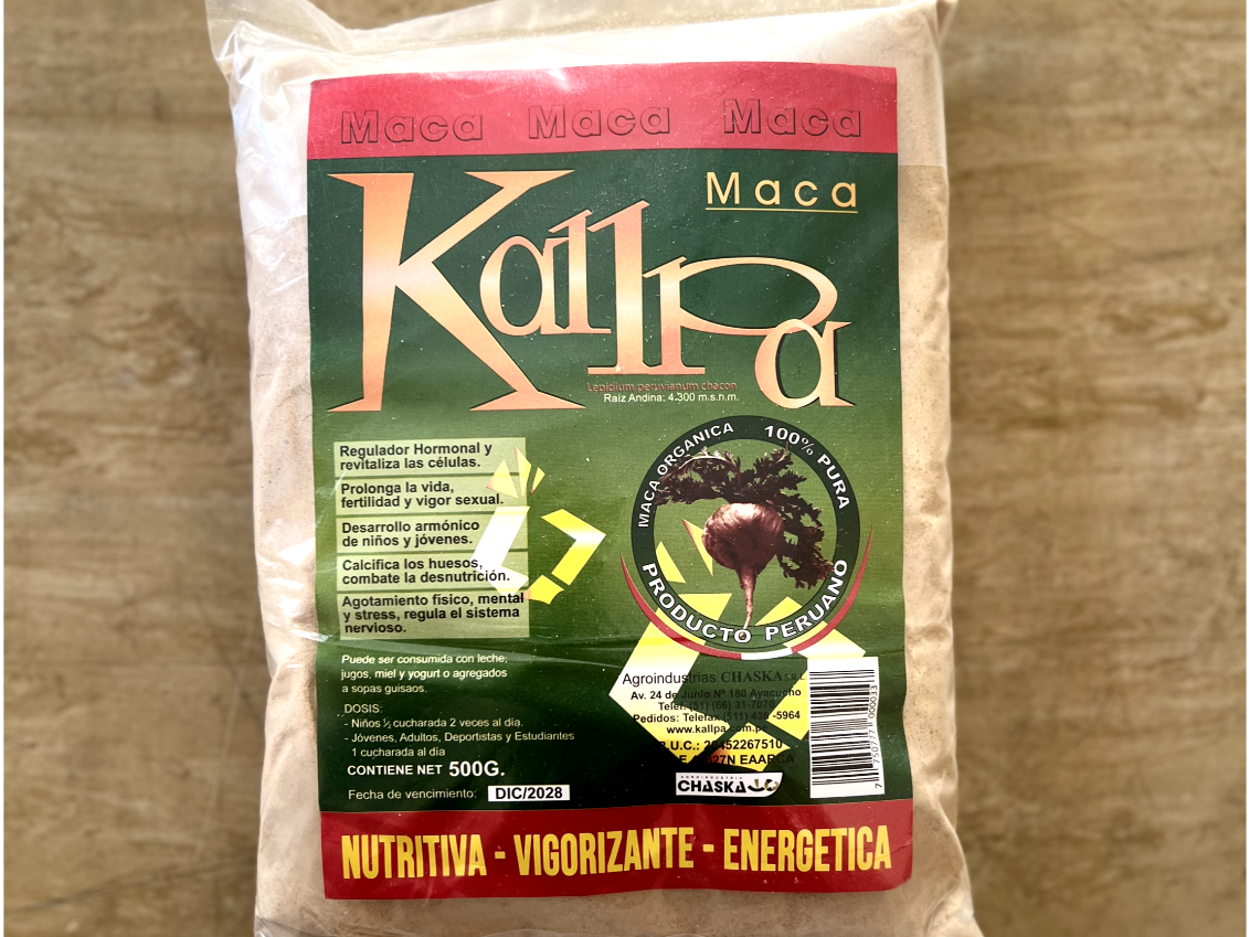 Maca Blanca Kallpa 500gr