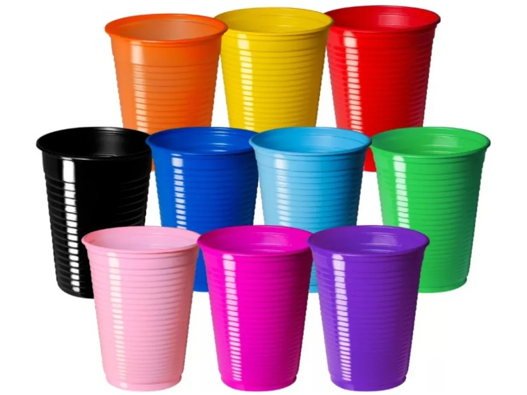 Vasos 200cc de color