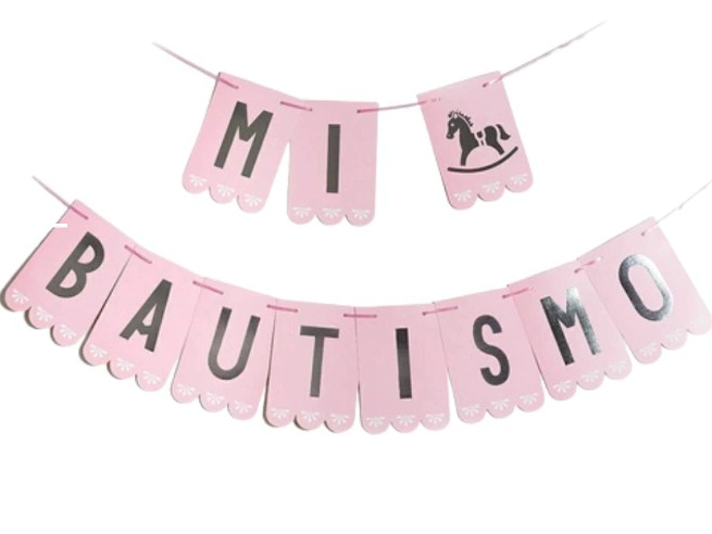 Banderin mi bautismo
