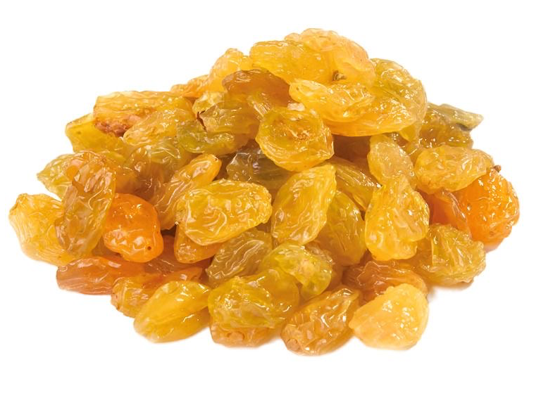 Pasas rubias sin semillas premium