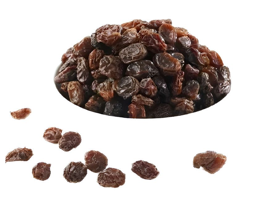 Pasas de uva negra sin semilla