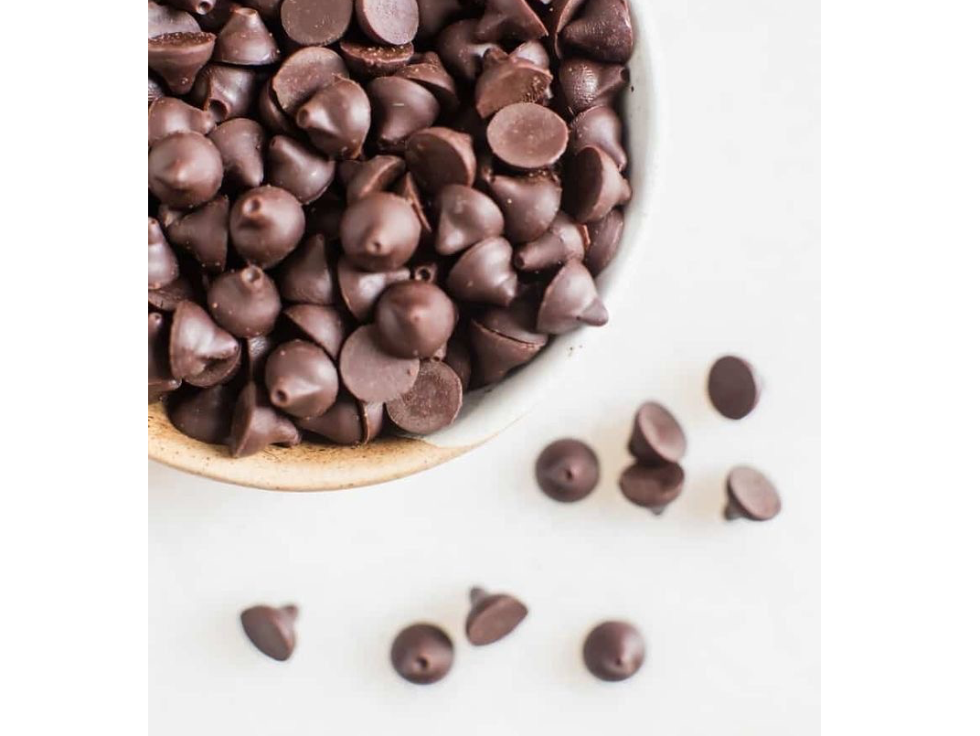 Chips de chocolate semiamargo
