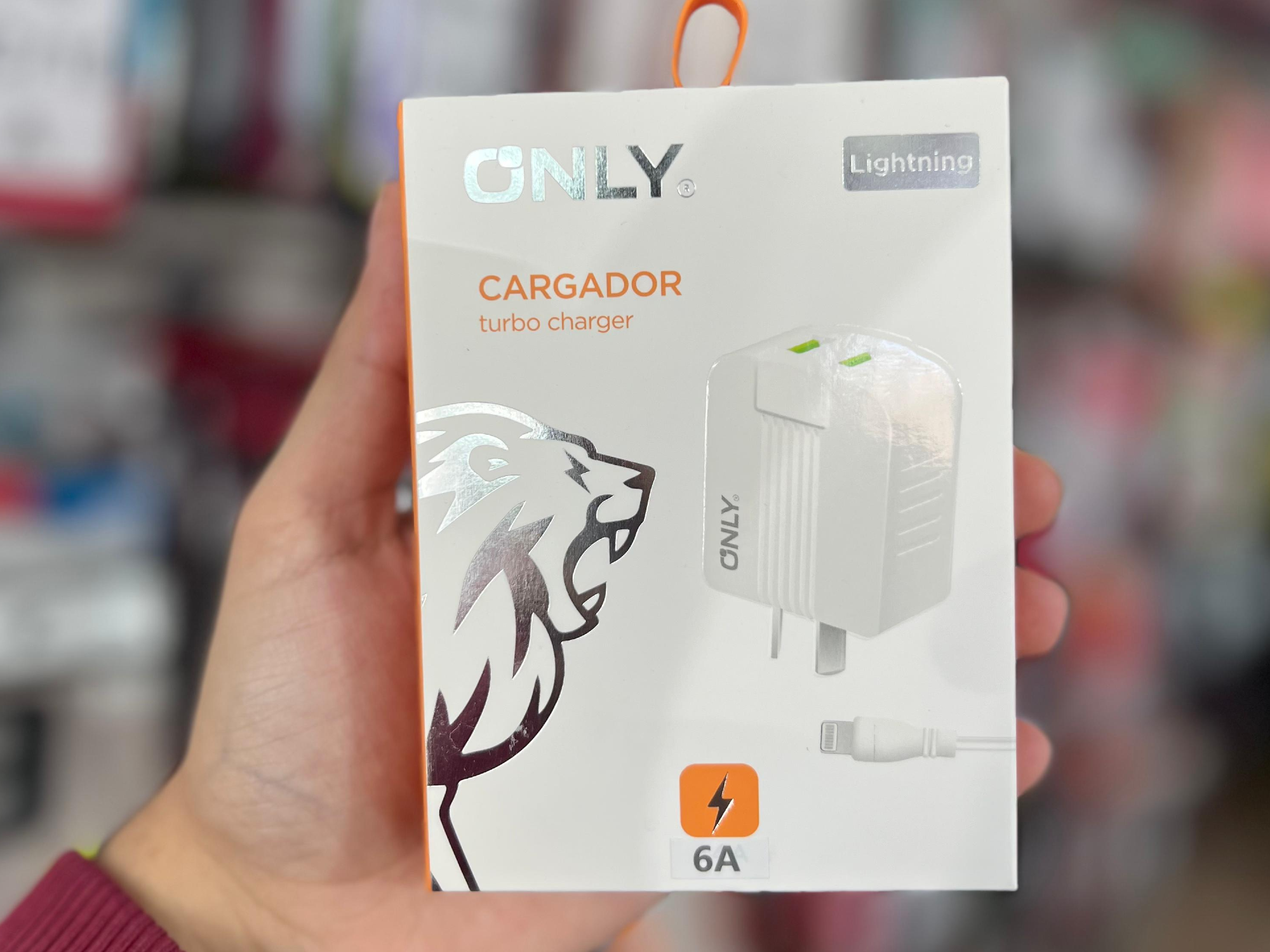 Cargador iPhone Only turbo 6A