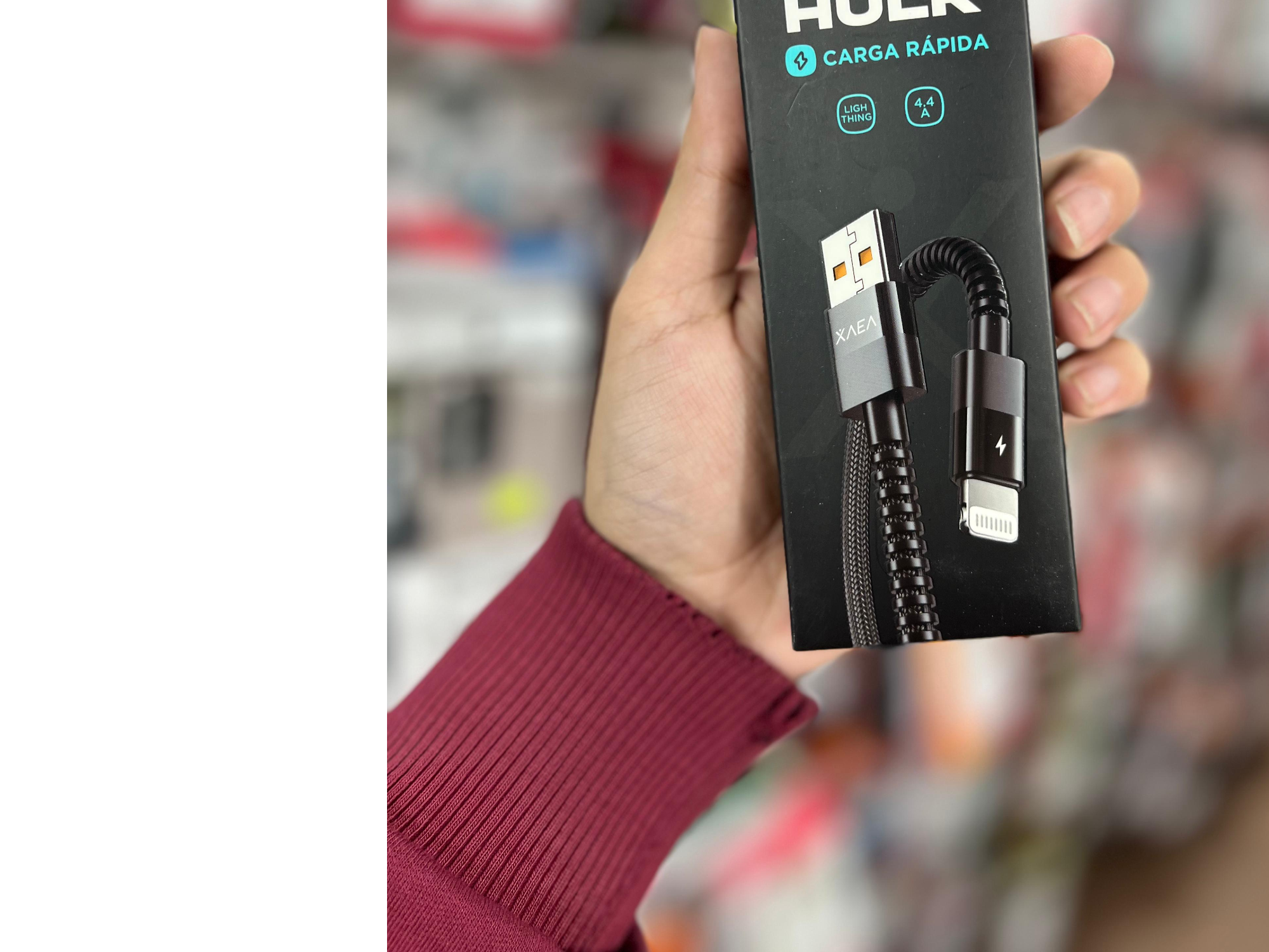 Cable USB iPhone XAEA reforzado