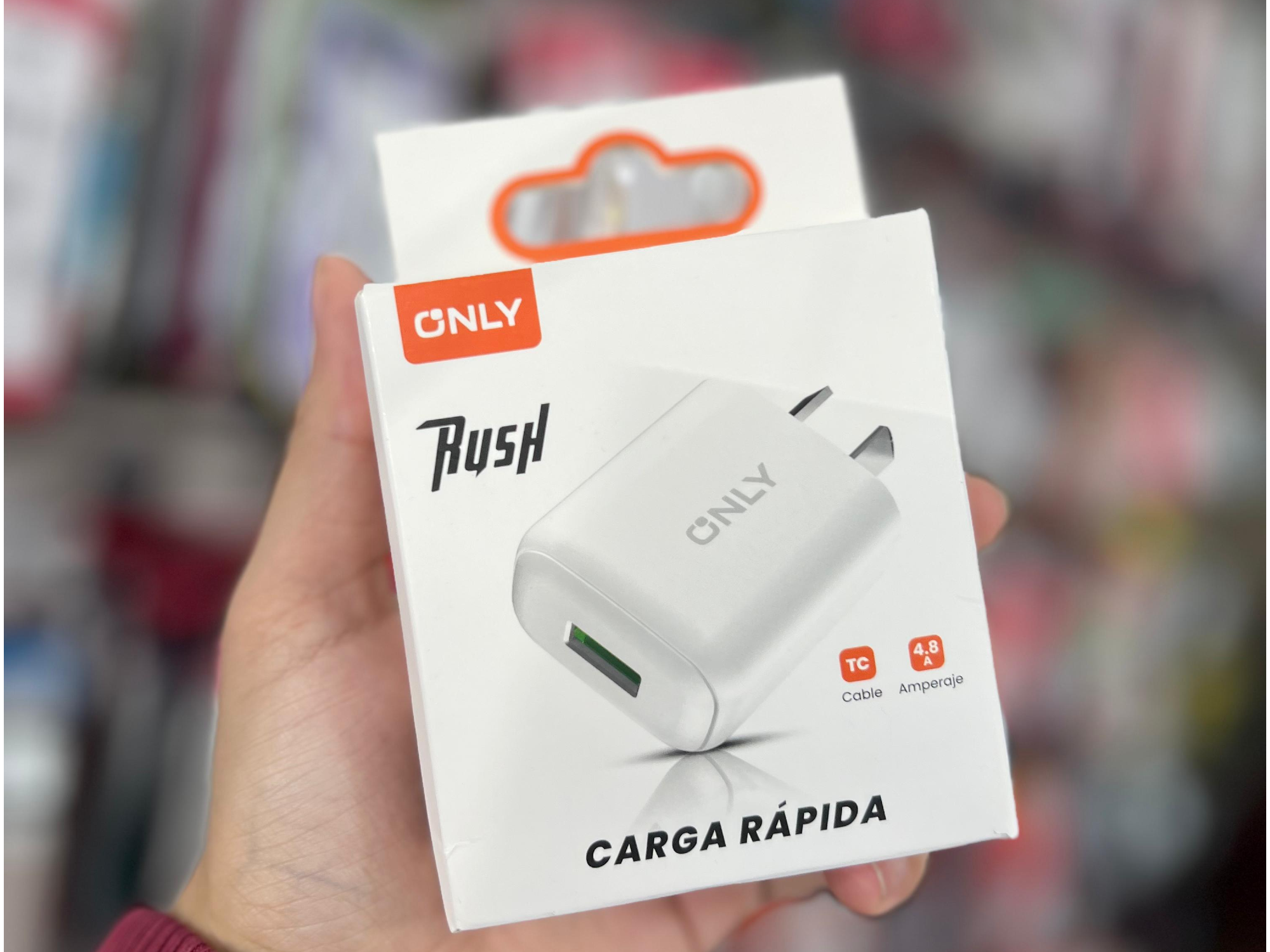 Cargador tipo C Only rush 4.8A