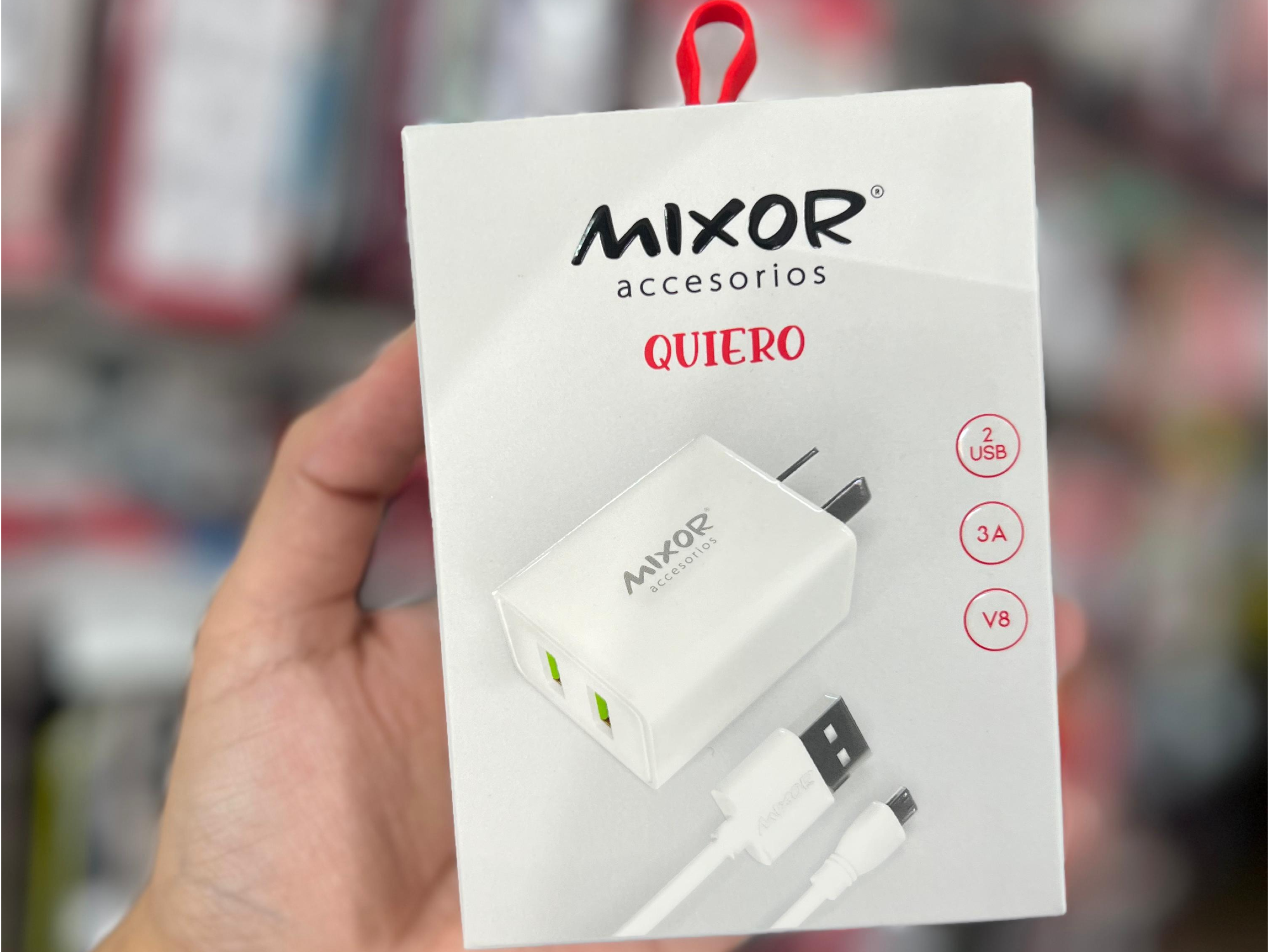 Cargador V8 Mixor 3A
