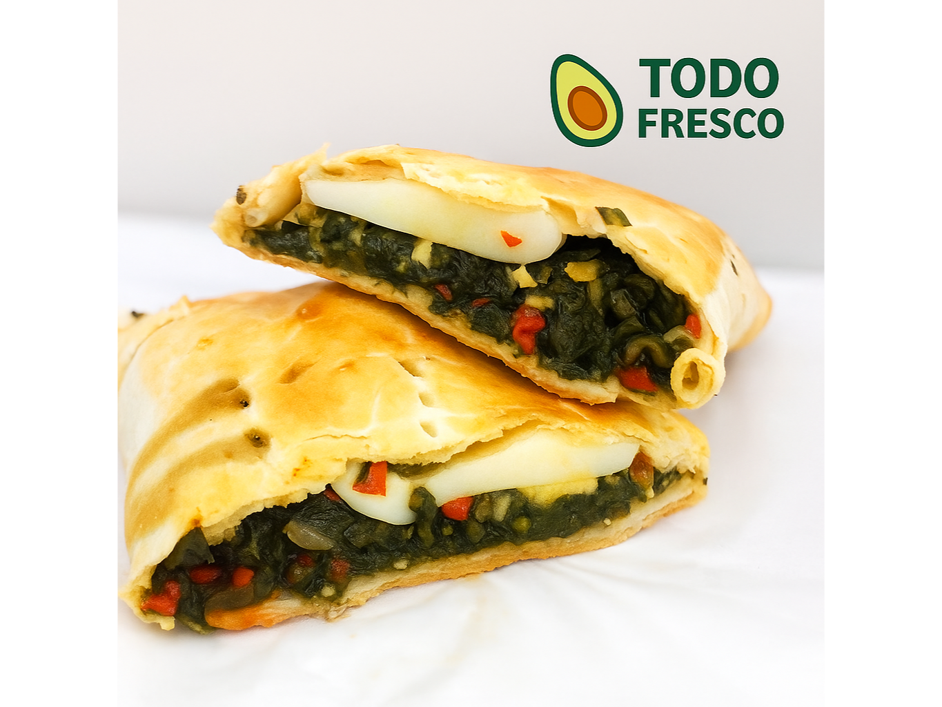 Tarta de espinaca y queso