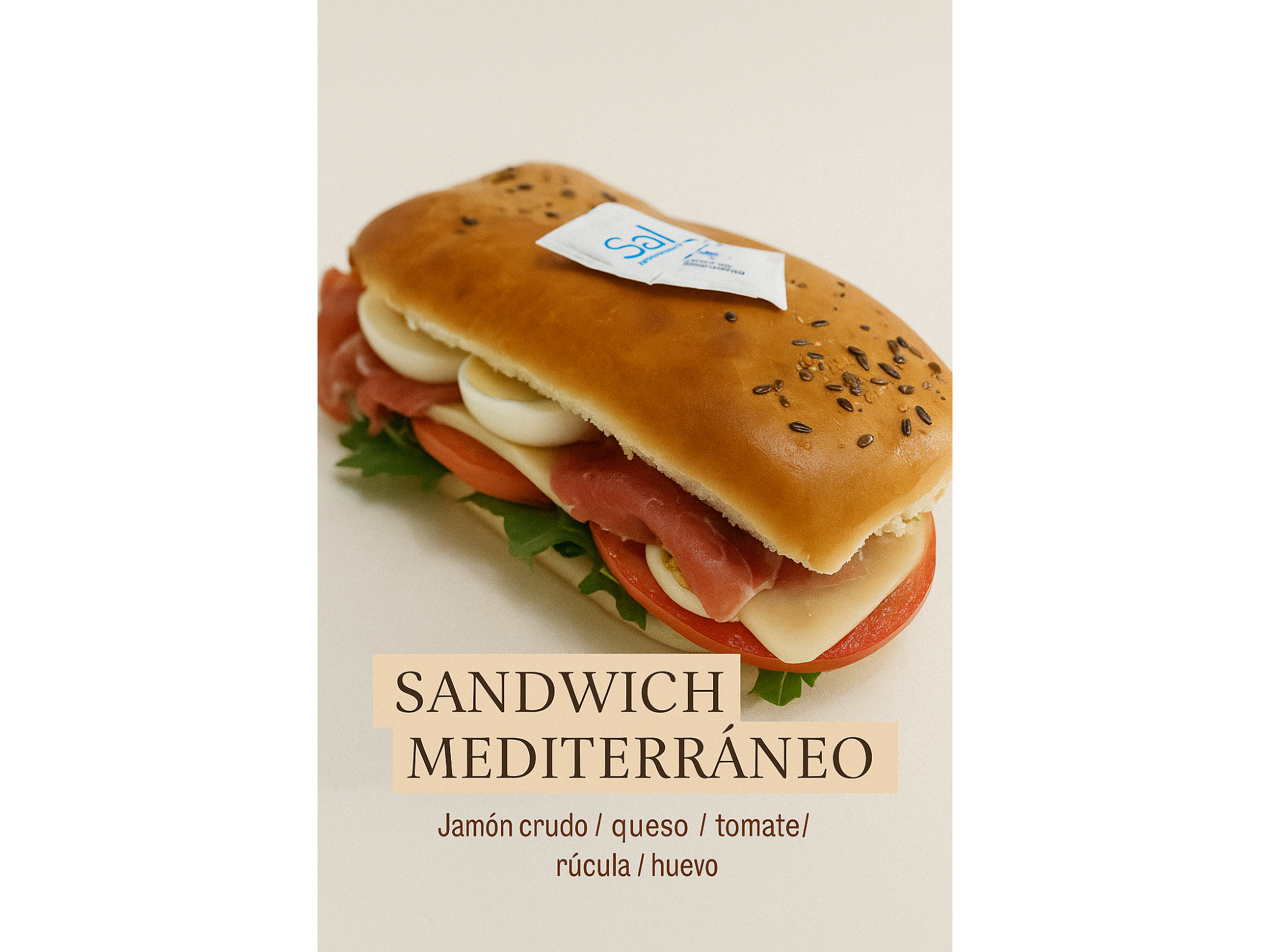 Sandwich Mediterráneo