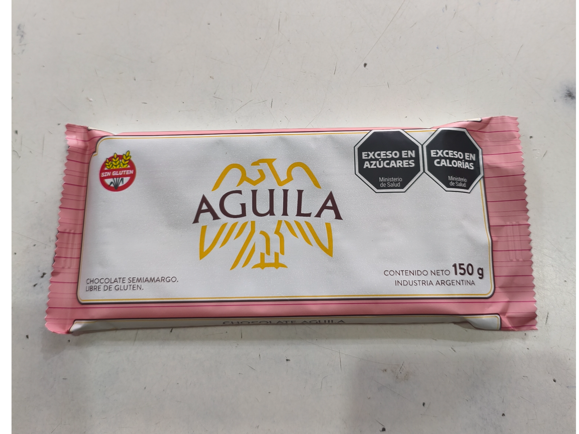 Chocolate aguila taza leche x 150 grs.
