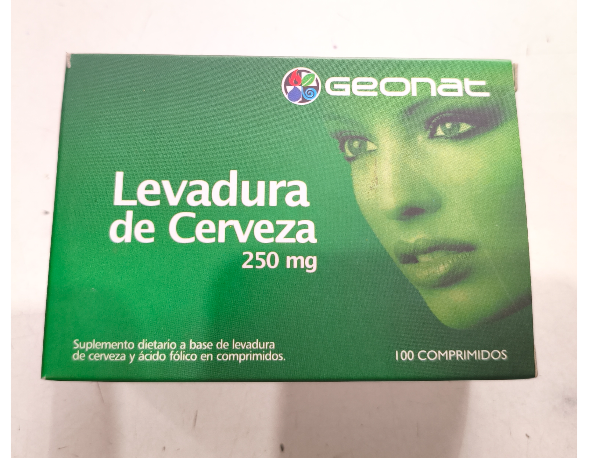 Levadura de cerveza 250 MG.