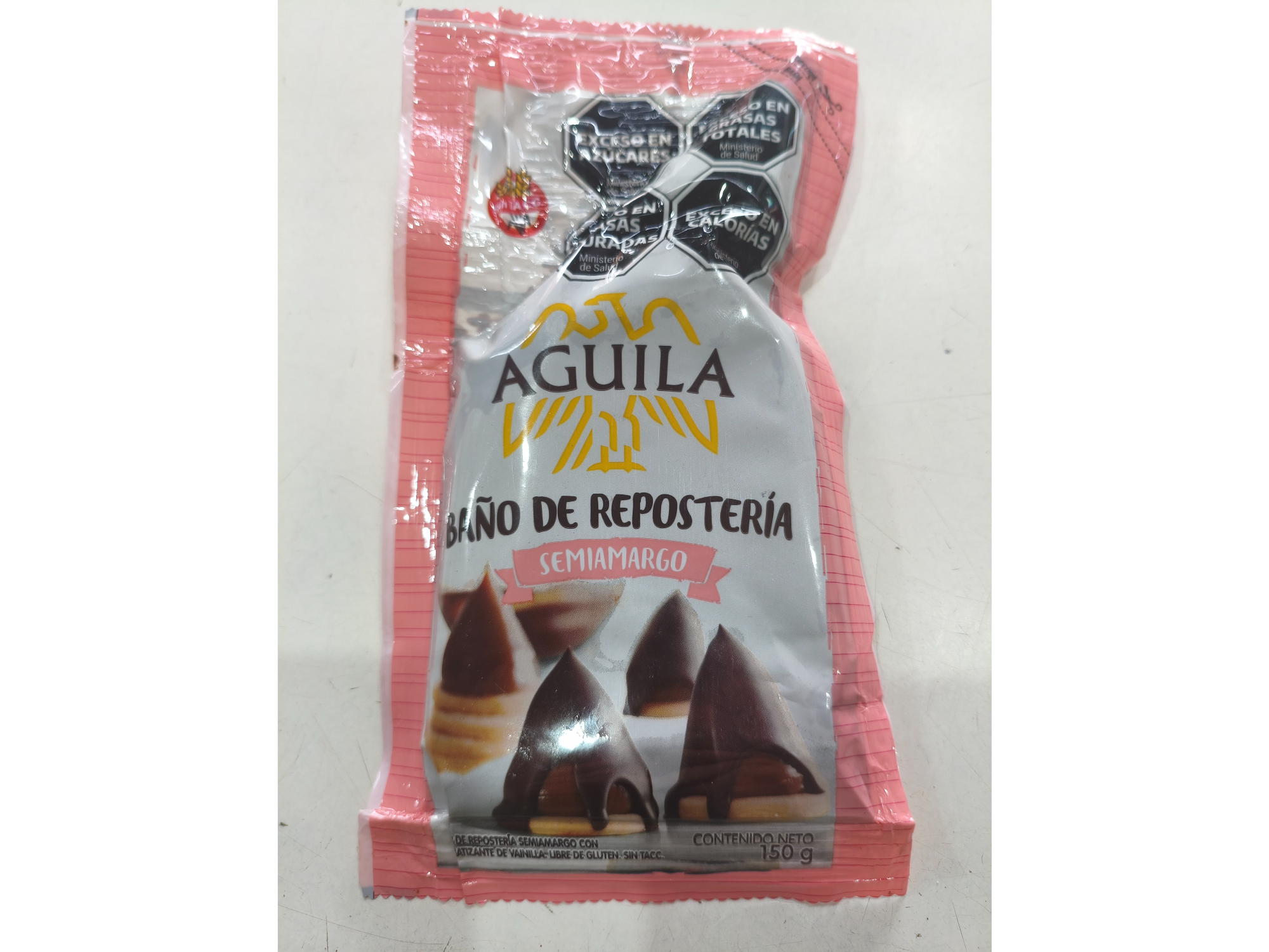 Baño de repostería aguila semiamargo.