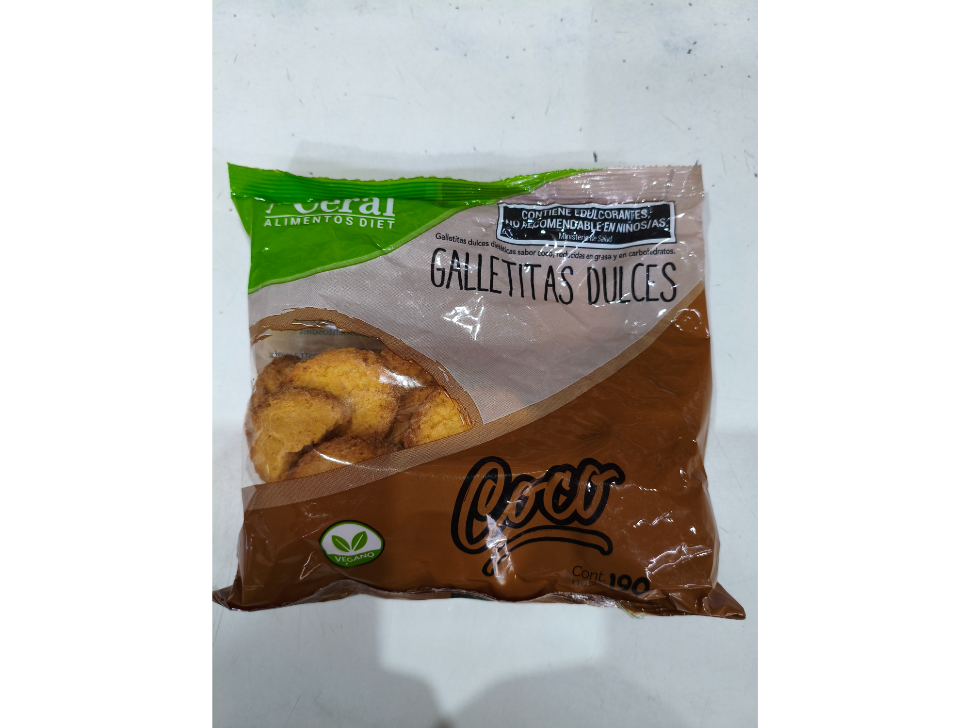 Galletitas de coco diet x 190 grs.