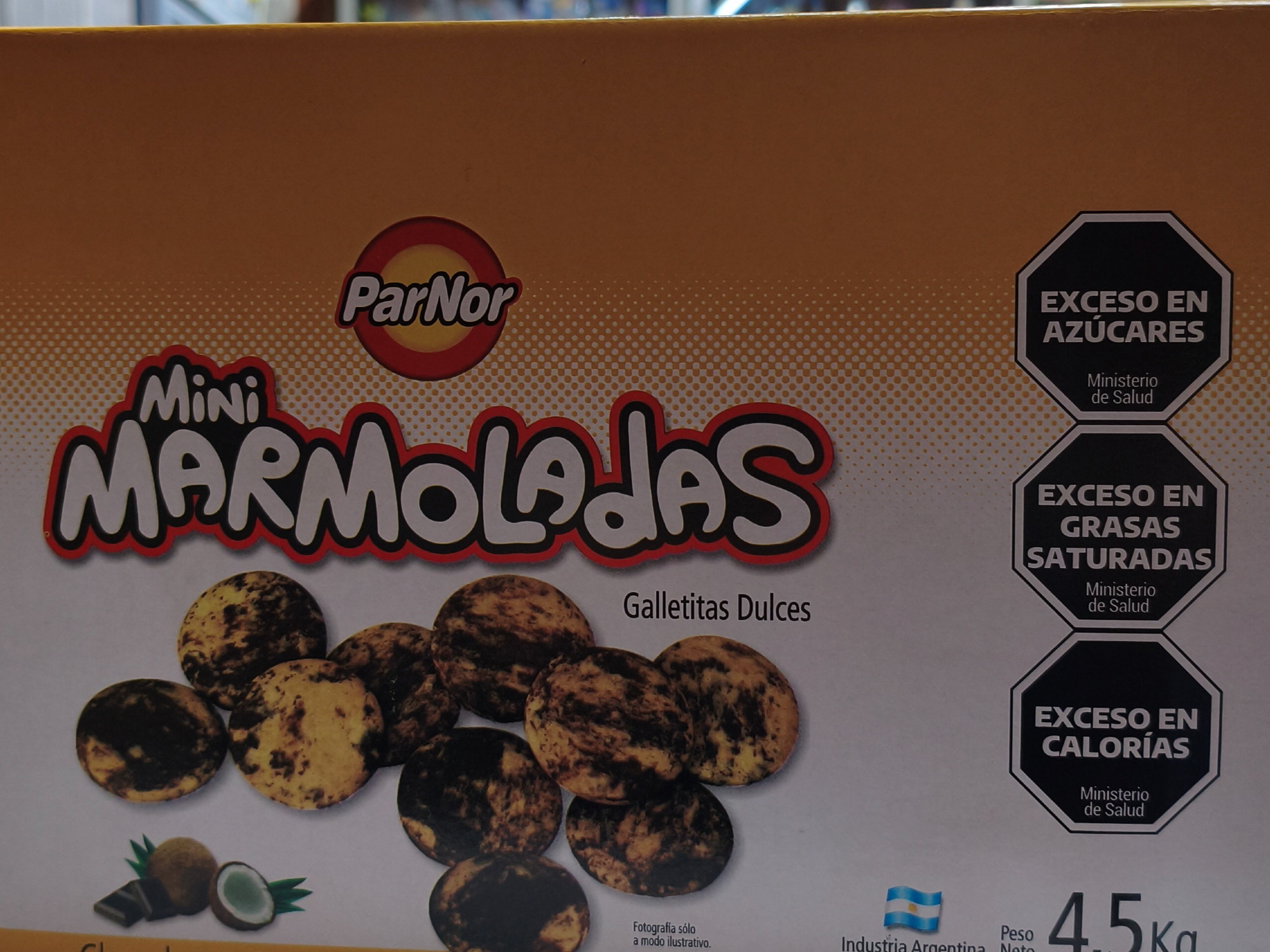 Galletitas mini marmoladas.