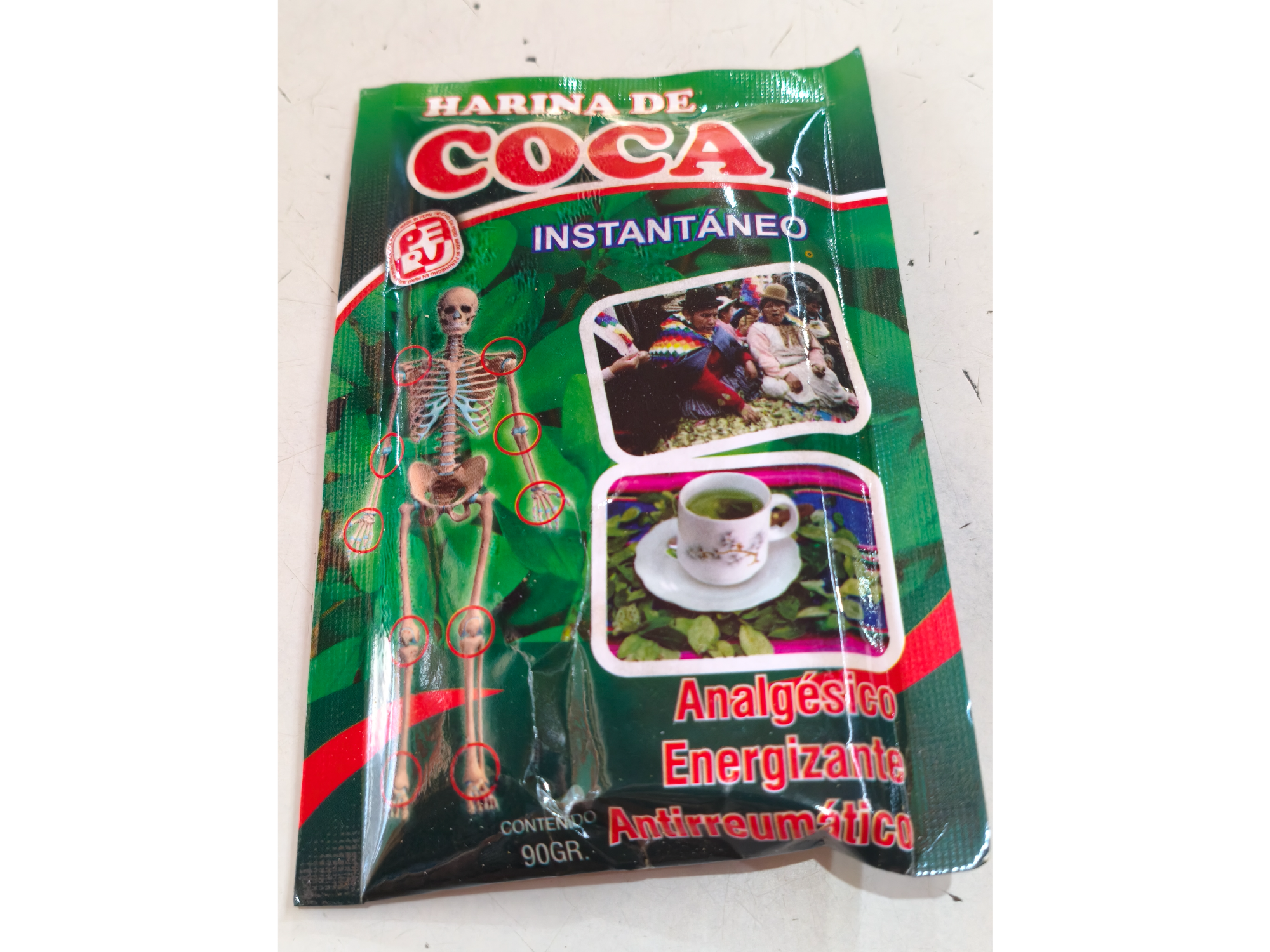 Harina de coca.