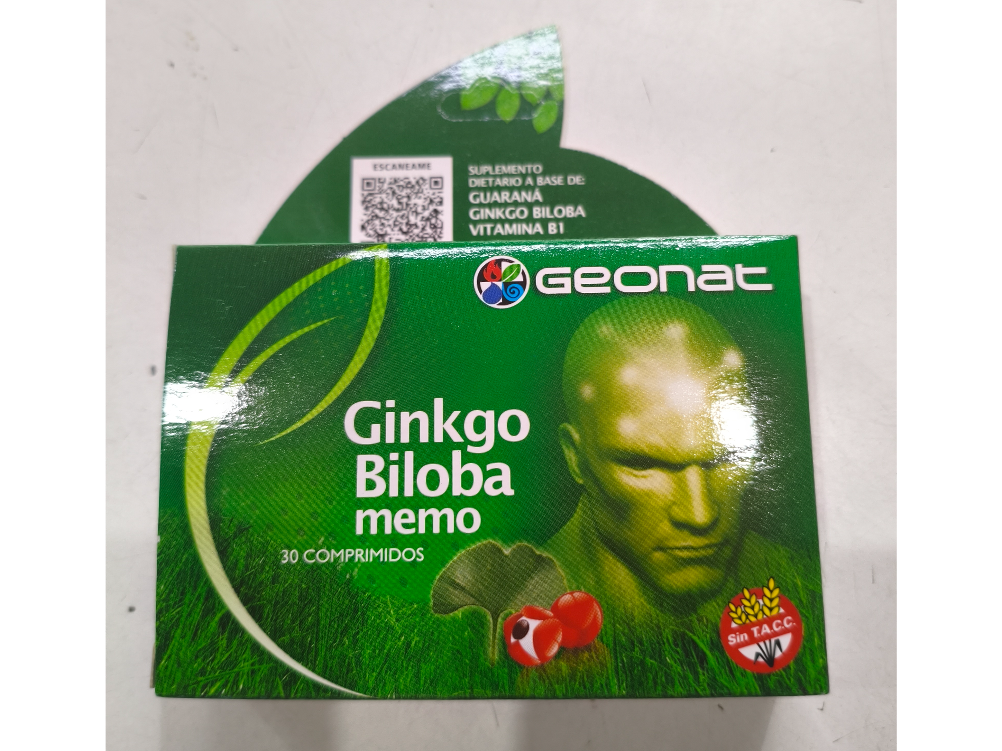Ginkgo biloba mente activa.