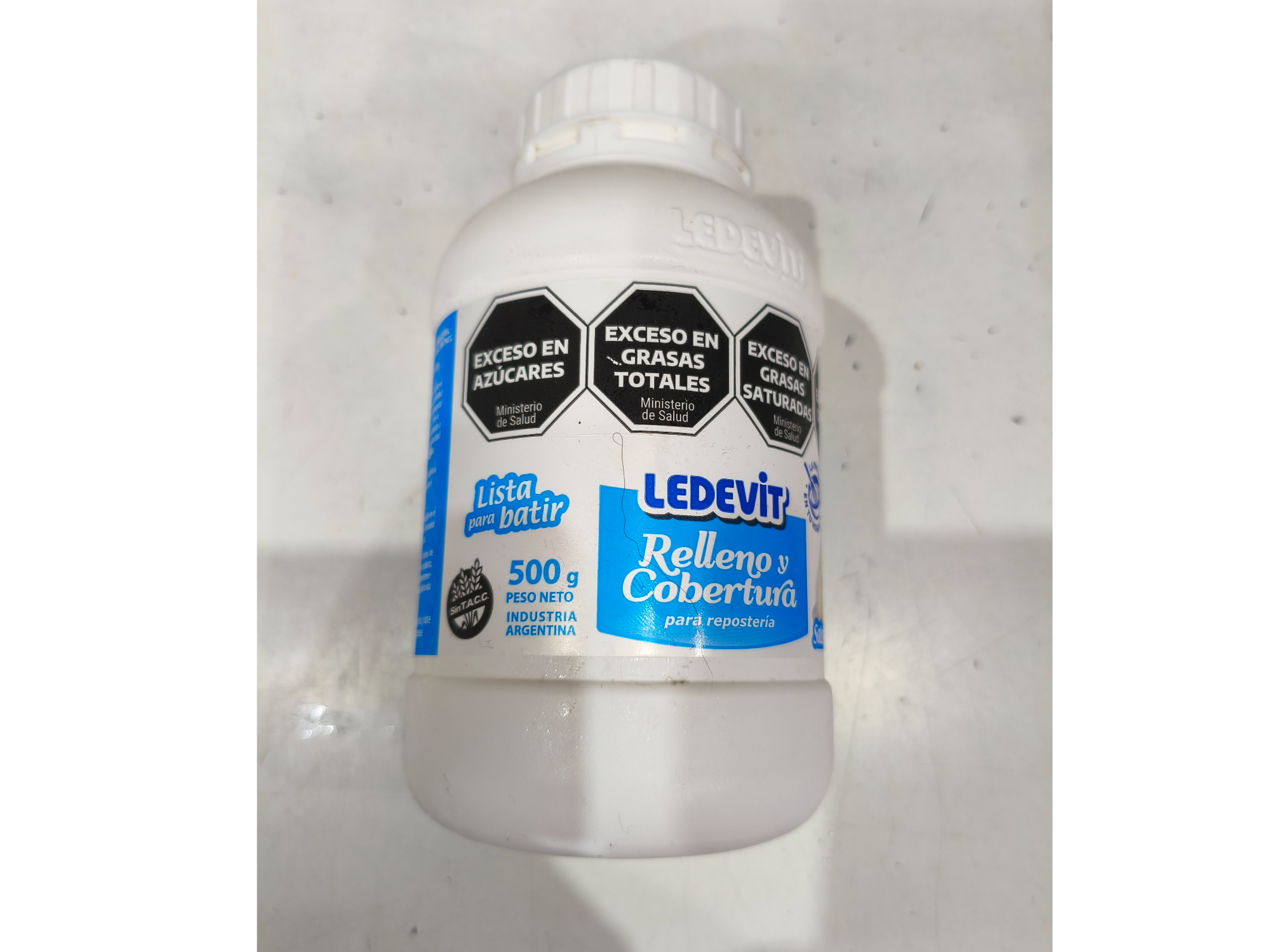 Crema cobertura de Chantilly.