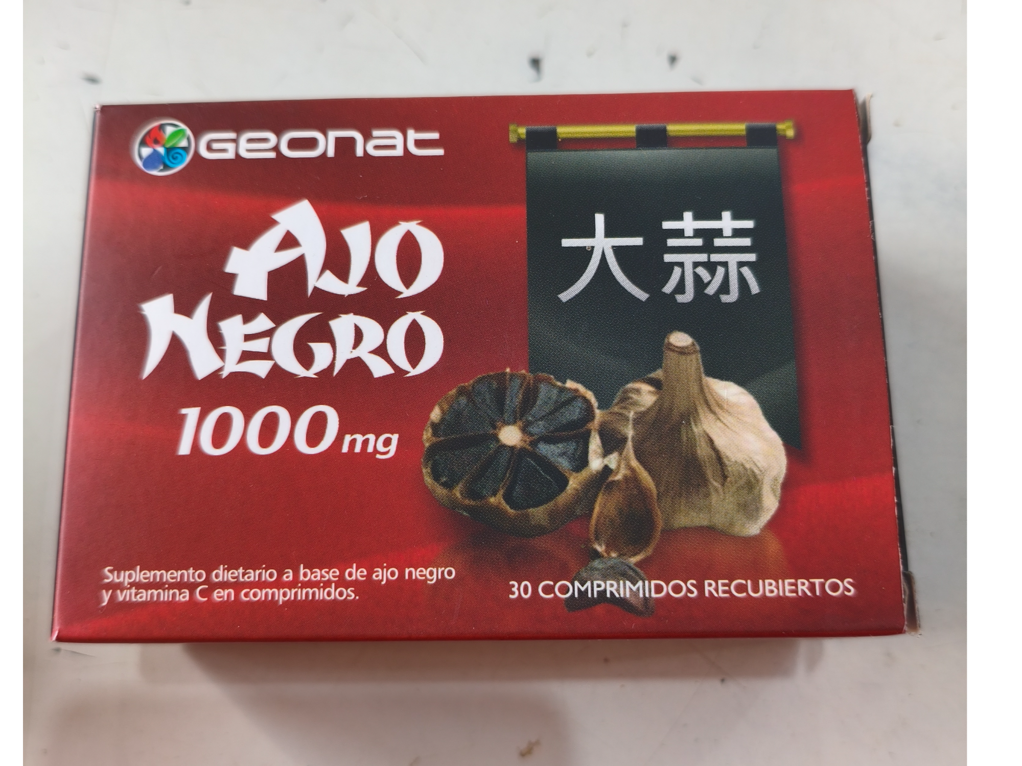 Ajo negro 1000 mg"presión arterial".