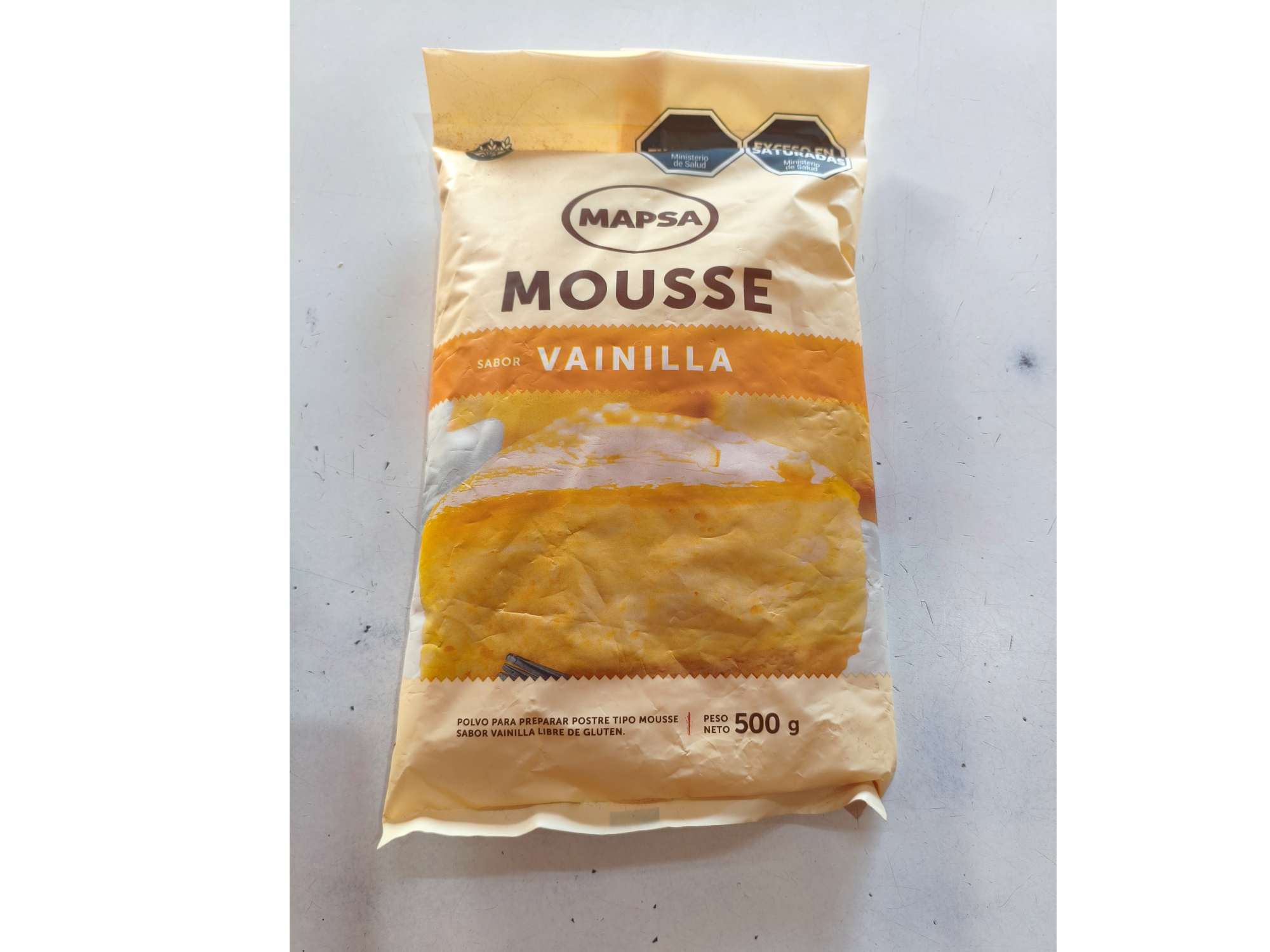 Mouse de vainilla.