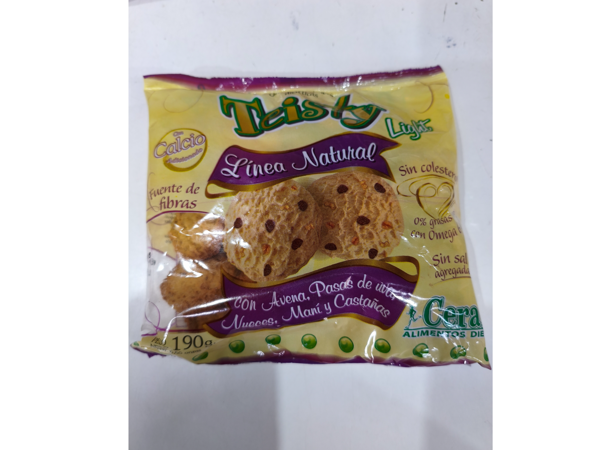 Galletitas teisty x 190 grs.