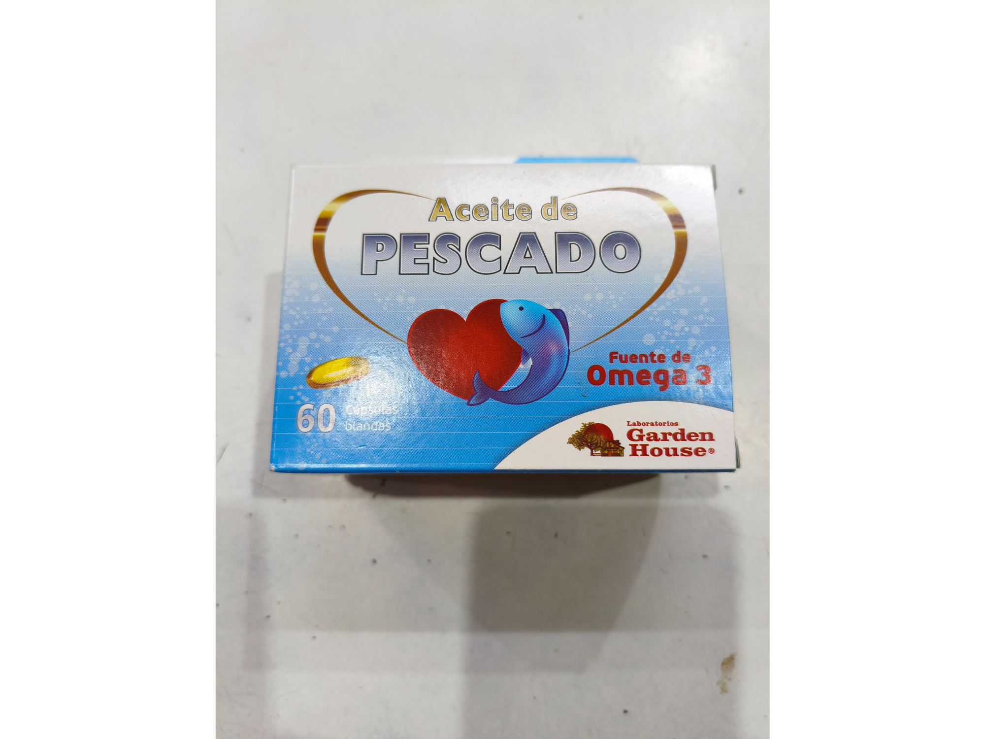 Aceite de pescado Garden House.